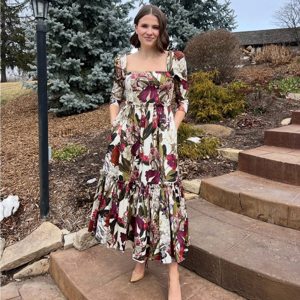 Cara Cara Floral Long Sleeve Dress